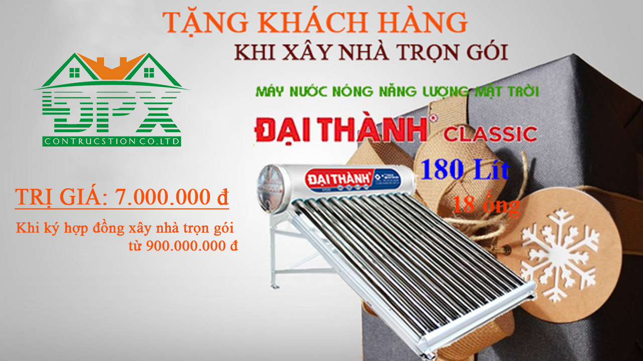 Quà tặng xây nhà trọn gói