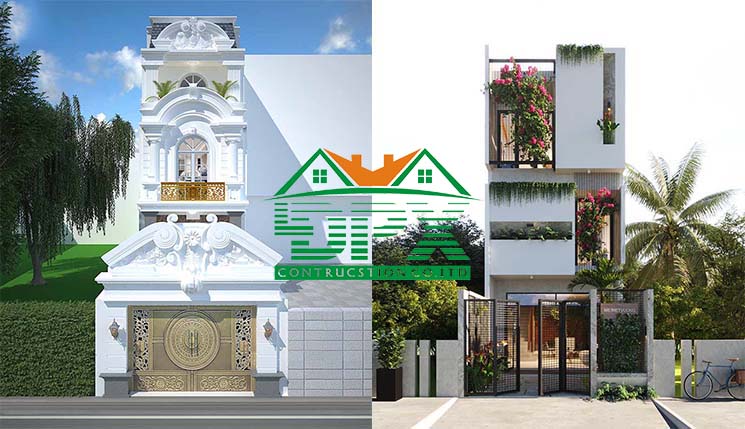 Lựa chọn kiểu nhà phố phù hợp Lựa chọn kiểu nhà phố phù hợp