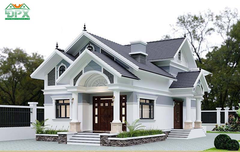 Kinh phí xây nhà cấp 4 mái thái Mẫu nhà cấp 4 mái thái đẹp