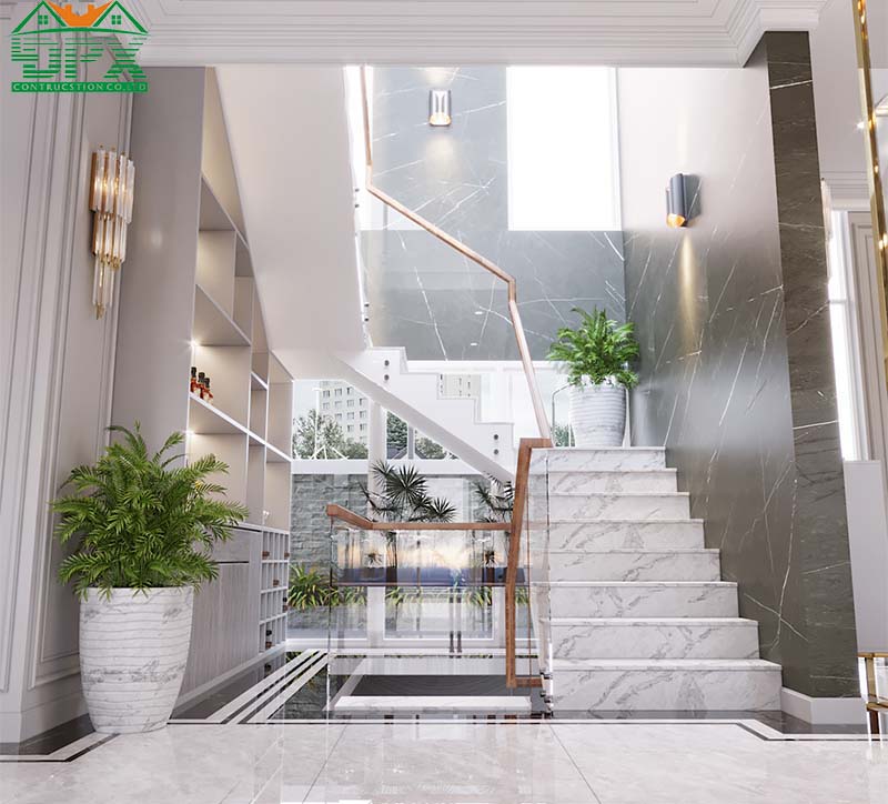 Nội thất và ngoại thất có sự đồng nhất