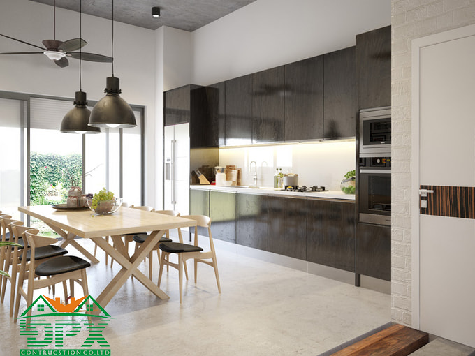 Khu vực nhà bếp và phòng ăn