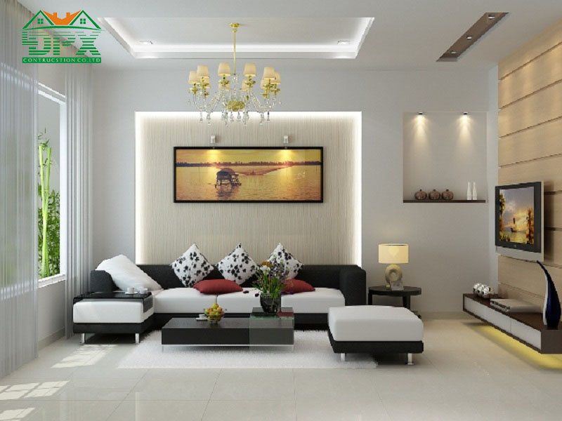 Nội thất tuy đơn giản nhưng không hề đơn điệu