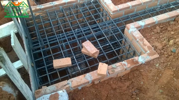 Kết cấu móng cọc hoàn chỉnh