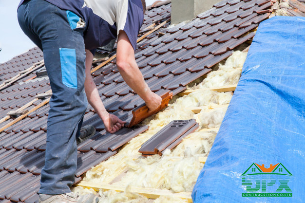 Keo chống thấm thường được áp dụng cho mái nhà